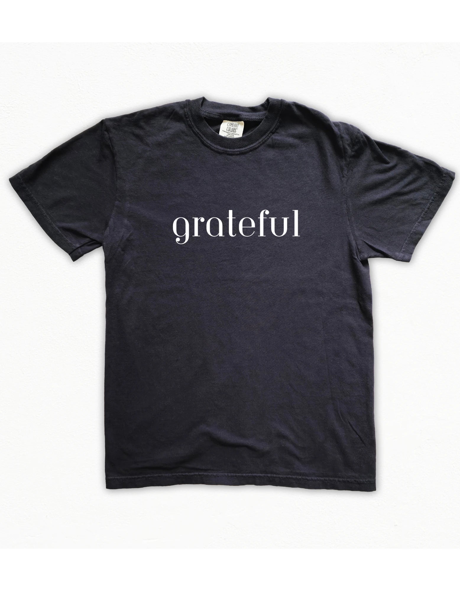 Grateful Tee Christian Shirts Lay Flat