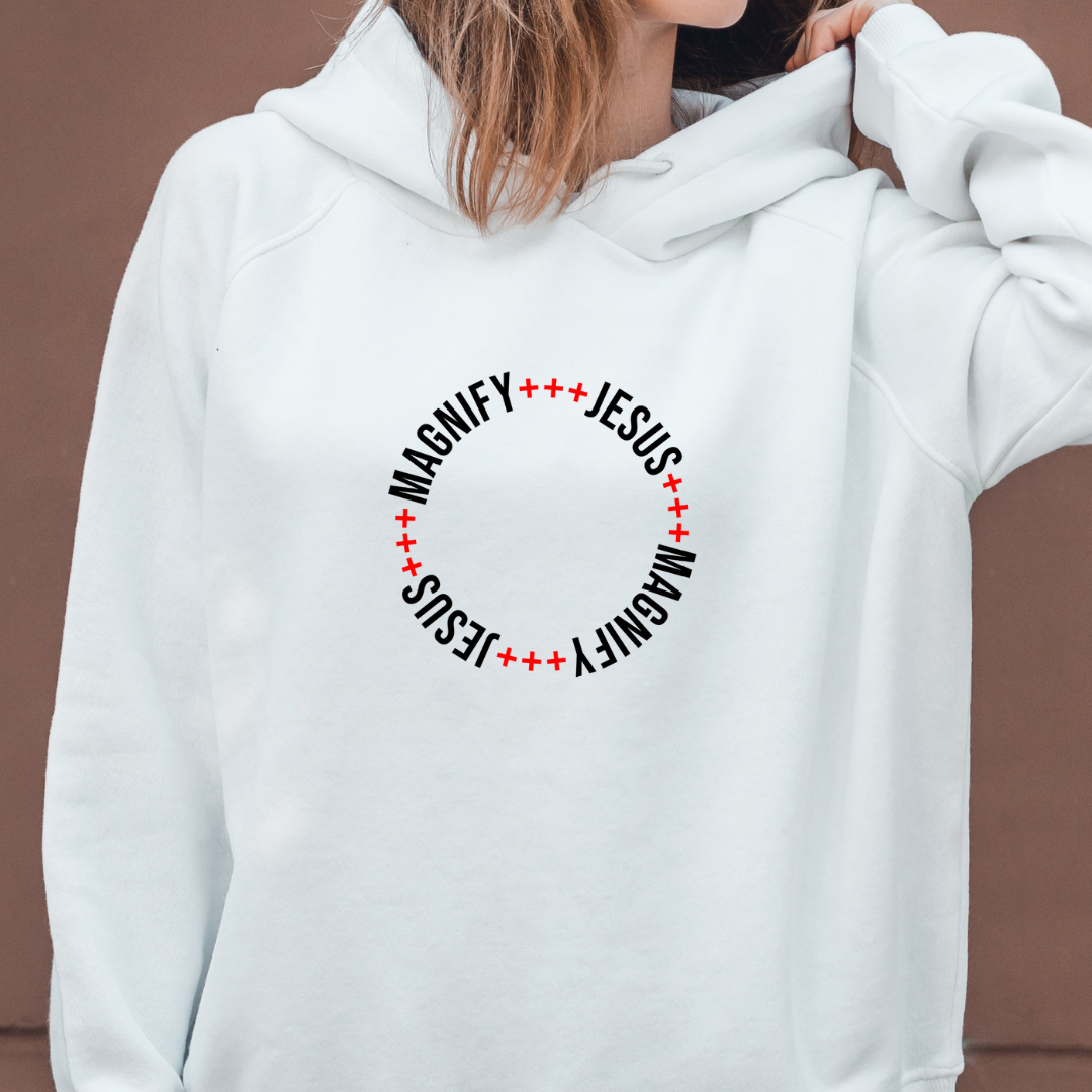 Magnify Jesus Sweatshirt Hoodie