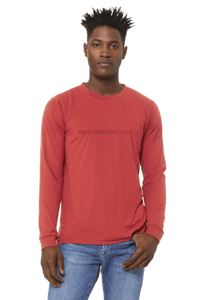 Keep It Simple Long Sleeve Tee