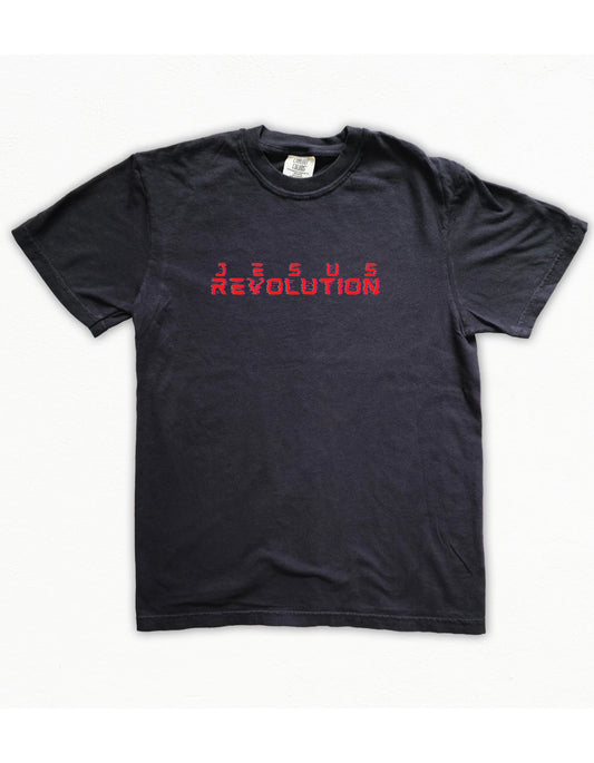 Jesus Revolution Tee Christian Shirts, Lay flat